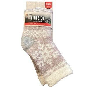 Little Hotties Women's Fireside Snow Joke Crew‎ Socks, Sizes 5-10